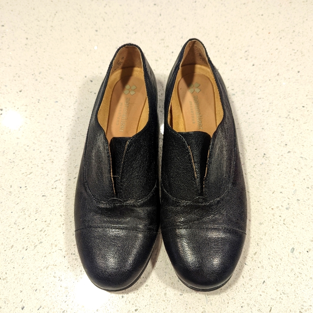 Naturalizer Womens Carabell Leather Closed Toe Oxford's Loafers Size 6